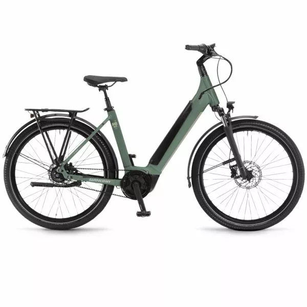 Winora Sinus R8 Eco Low City E-Bike (27,5" | 500Wh | Defender Mat) 1 Winora Sinus R8 Eco Low City E-Bike (27,5" | 500Wh | Defender Mat)