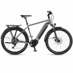 Winora Sinus IX10 Trekking E-Bike Mænd (27,5" | 500Wh | Lysegrå)