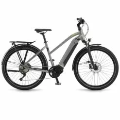 Winora Sinus IX10 Trekking E-Bike Ladies (27,5" | 500Wh | Lysegrå)