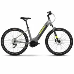 Haibike Trekking 6 Cross Low E-Bike (27,5" | 630Wh | Grå / Neon)