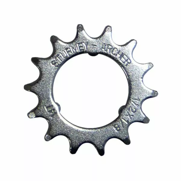 Sunrace Tandhjul (14 Tænder | 1/2 "x1/8" | Flad) 1 Sunrace Tandhjul (14 Tænder | 1/2 "x1/8" | Flad)