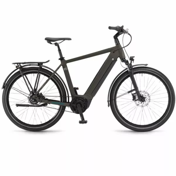 Winora Sinus R5f City E-Bike Mænd (27,5" | 625Wh | Torv Mat) 1 Winora Sinus R5f City E-Bike Mænd (27,5" | 625Wh | Torv Mat)