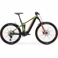 Merida EOneForty 500 Fully MTB E-Bike (27/29" | 630Wh | Sort / Grøn)