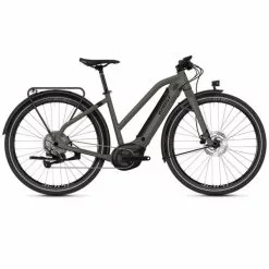 Ghost Hybrid Square Travel B4.7+ AL W Trekking E-Bike Ladies (27,5" | 500Wh | Sort / Grå)
