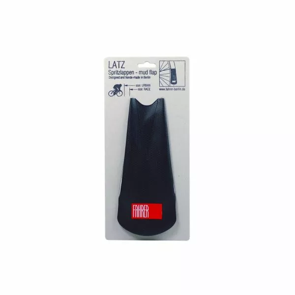 FAHRER LATZ RACE Black Mud Flap 1 FAHRER LATZ RACE Black Mud Flap
