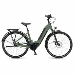 Winora Tria N8 Low City E-Bike (28" | 500Wh | Bambogreen)