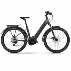 Haibike Trekking 7 Low E-Bike (27,5" | 630Wh | Antracit Oliven)