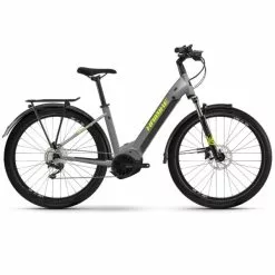 Haibike Trekking 6 Low E-Bike (27,5" | 630Wh | Grå / Neongul)