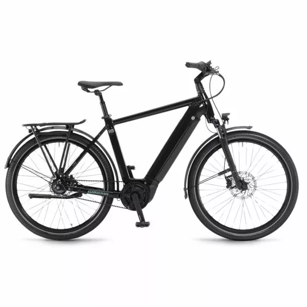 Winora Sinus R8f City E-Bike Mænd (27,5" | 625Wh | Onyx Sort) 1 Winora Sinus R8f City E-Bike Mænd (27,5" | 625Wh | Onyx Sort)