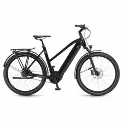Winora Sinus R8 City E-Bike Kvinder (27,5" | 625Wh | Onyx Sort)