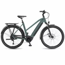 Winora Sinus 9 City E-Bike Damer (27,5" | 625Wh | Mørkegrå)
