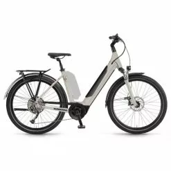 Winora Sinus 9 City E-Bike (27,5" | 625Wh | Hvid / Grå)
