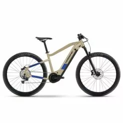 Haibike HardNine 7 E-Bike (29" | 630Wh | Blå / Lysebrun)