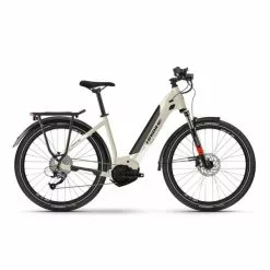 Haibike Trekking 4 Low E-Bike (27,5" | 500Wh | ørkengul/hvid)