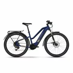 Haibike Trekking 7 Mid E-Bike (27,5" | 630Wh | Blå)
