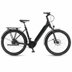 Winora Sinus R8 City E-Bike (27,5" | 625Wh | Onyx Sort)